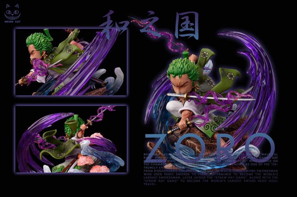 Po One Piece Roronoa Zoro Wano Country Series 1 Statue Figure Toys Games Action Figures Collectibles On Carousell