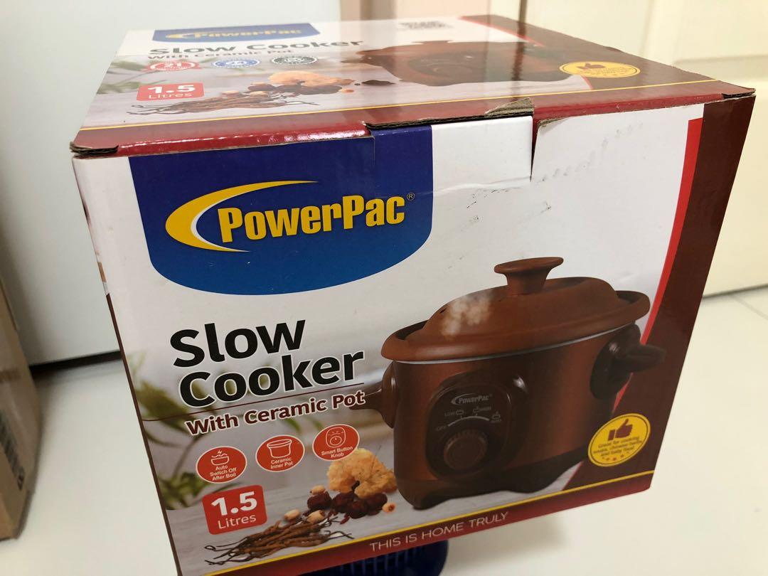 PowerPac Slow Cooker, TV & Home Appliances, Kitchen Appliances, Cookers