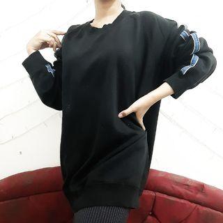 Preloved Sweater Black Blue