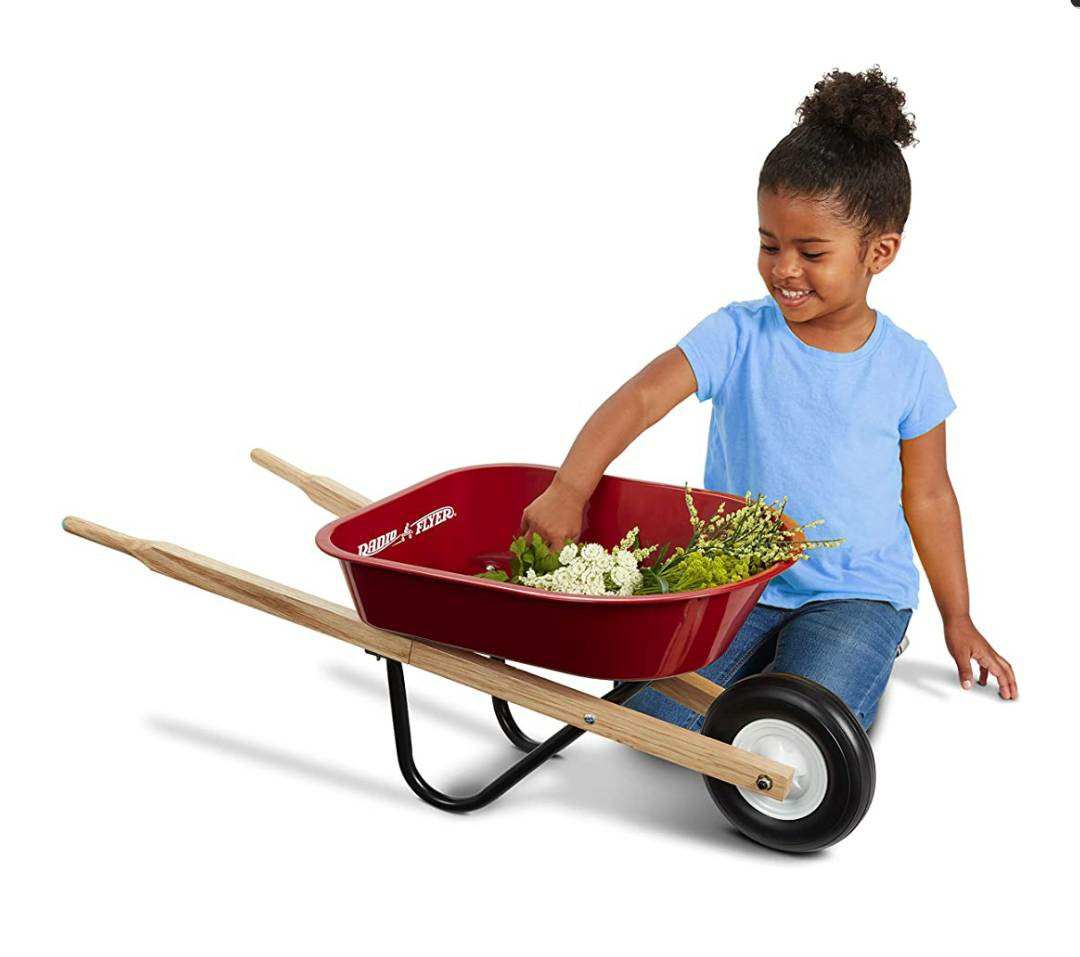 radio flyer kid's wheelbarrow
