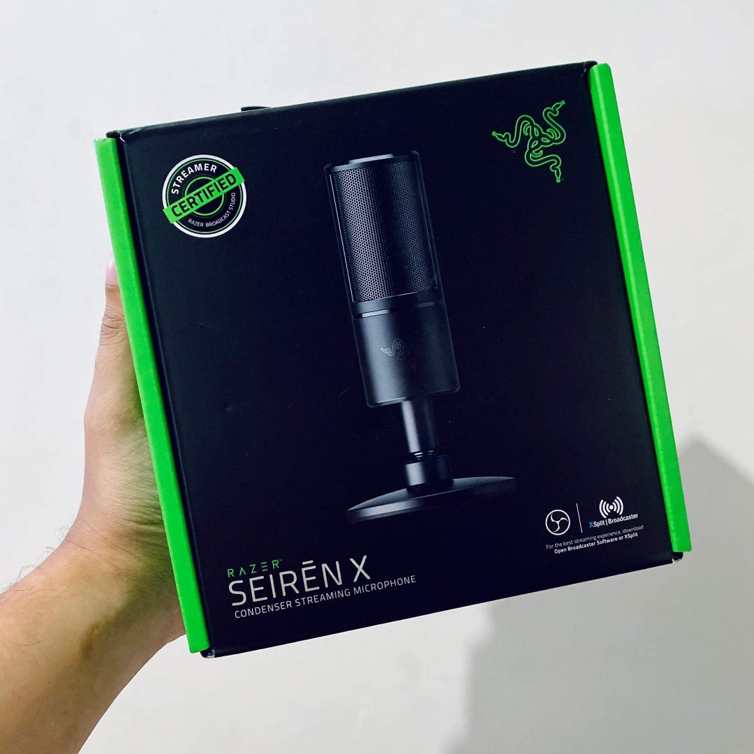 Razer Seiren X Video Gaming Gaming Accessories Virtual Reality On Carousell Razer Seiren X Video Gaming Gaming Accessories Virtual Reality On Carousell