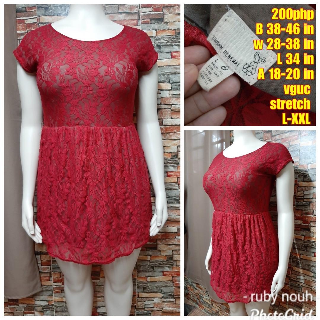 red dress xxl