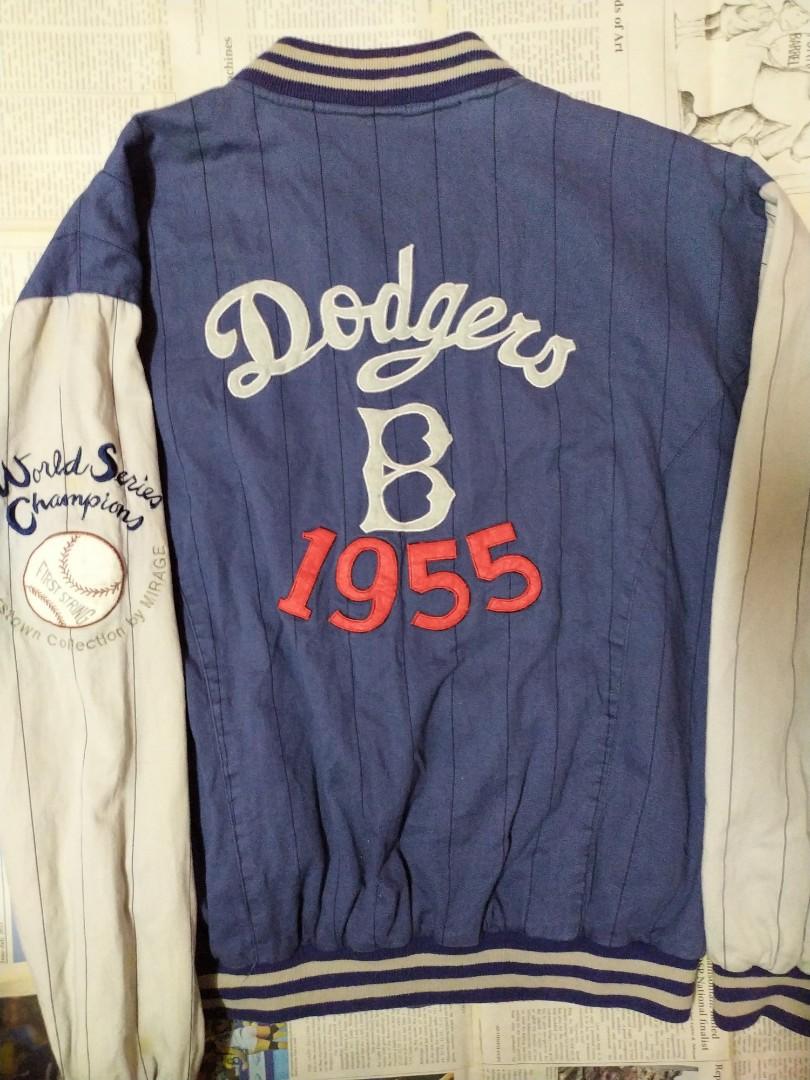 Vintage 1955 Starter Coopers Town Brooklyn Dodgers Los Angeles Jersey Size  Large