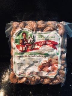 Roasted, lightly salted CASHEWS  FROM VIETNAM  500g