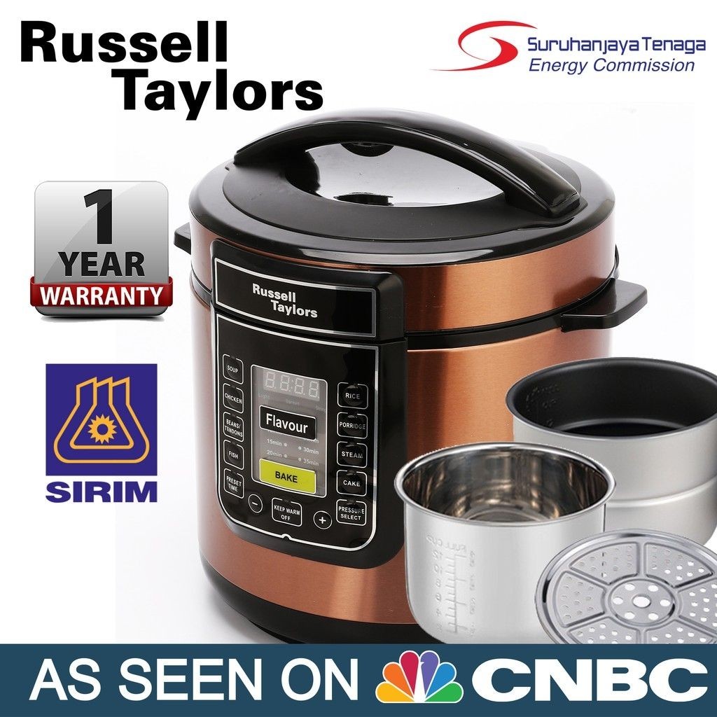 Russell Taylors Pressure Cooker 6L