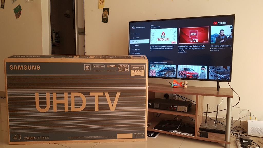 Samsung 4k Smart Tv Electronics Tvs Entertainment Systems On Carousell