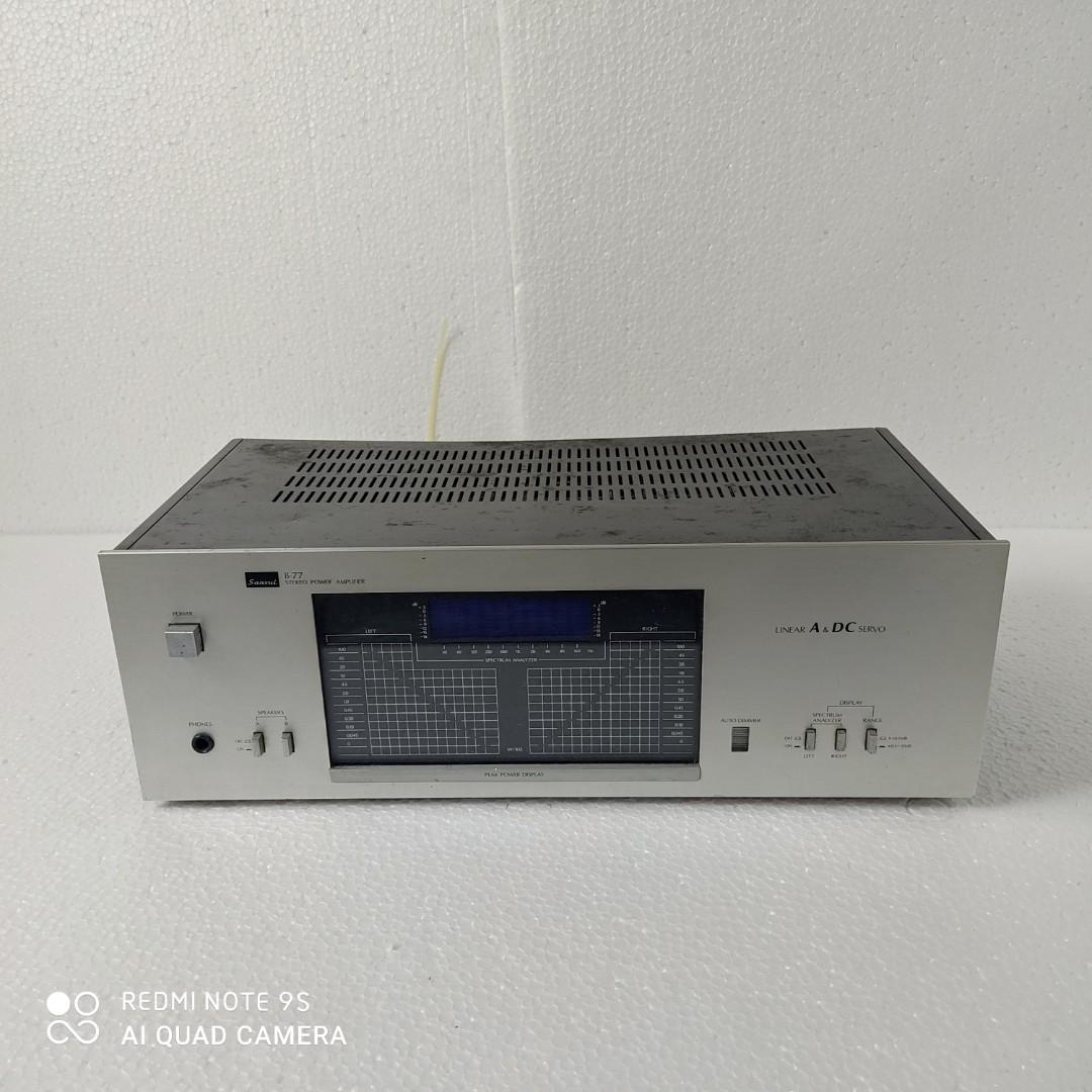 Sansui B77 Power Amplifier, Audio, Soundbars, Speakers & Amplifiers on