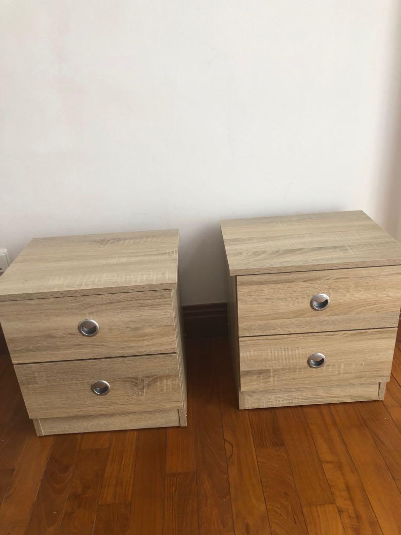 Set of bedside tables, Furniture & Home Living, Furniture, Tables