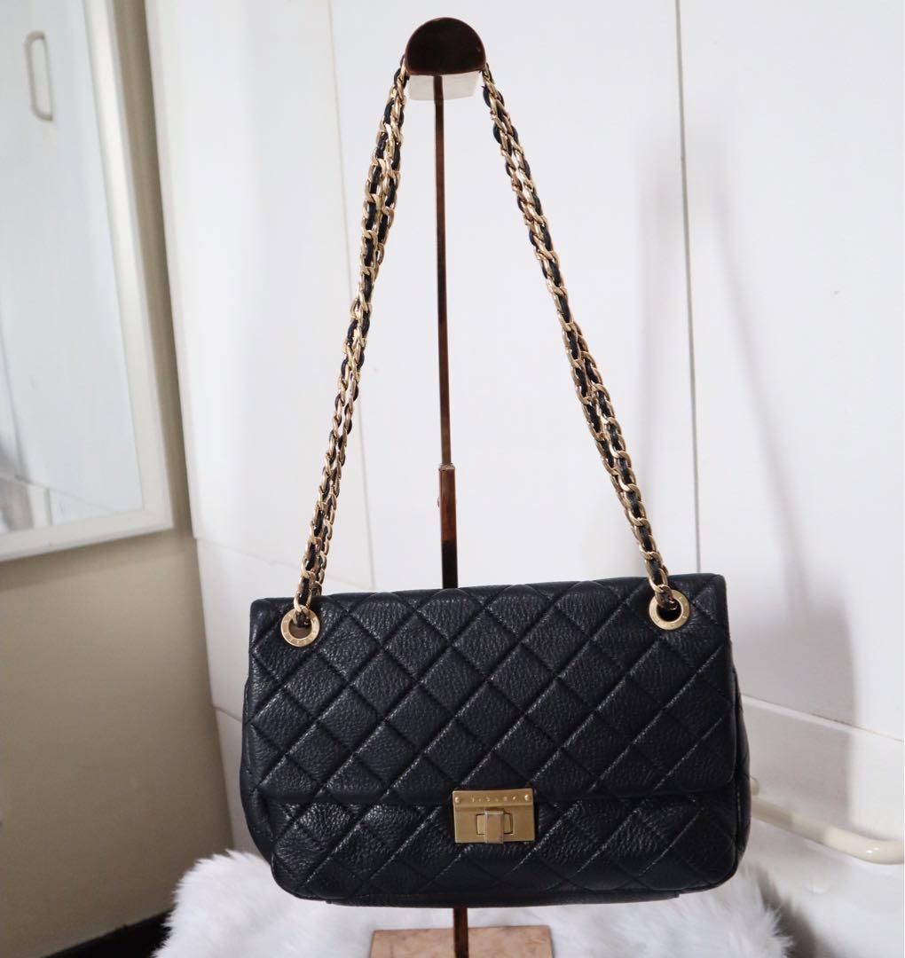 Dissona Italy chain sling bag not Chanel, Luxury, Bags & Wallets on  Carousell
