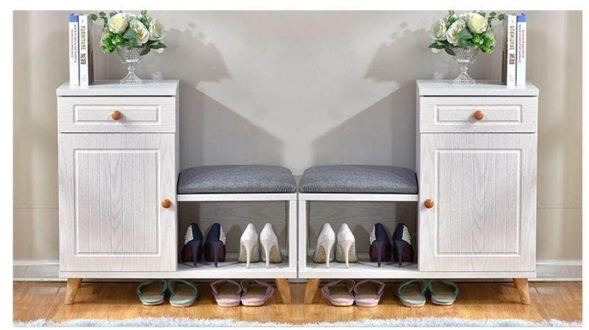 Cora Sofa Storage Bench With Drawer And Cabinet Furniture Shelves Drawers On Carousell