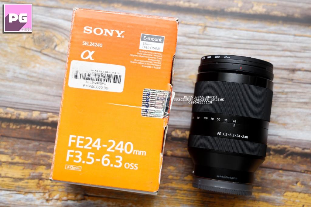 Sony Fe 24 240mm F3 5 6 3 Oss Lens Used Excellent Condition Photography On Carousell