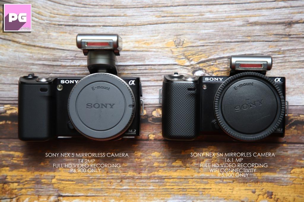 Sony Nex 5n And Sony Nex 5 Body Photography On Carousell