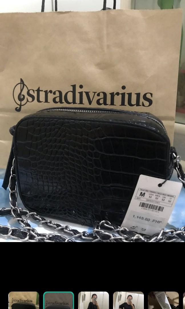 Stradivarius sling bag, Luxury, Bags