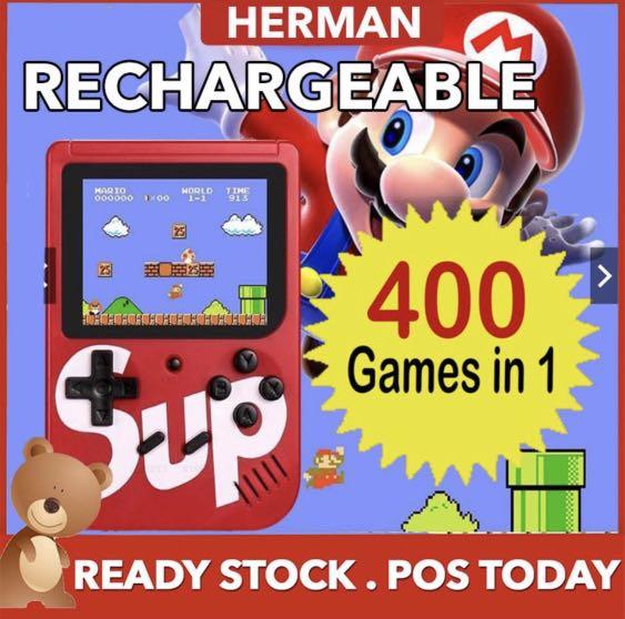 handheld sup game box console classic comes with 400 games included gamebox