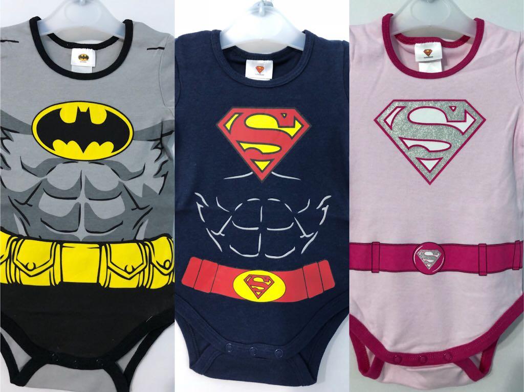 Superhero Baby Romper Batman Superman Supergirl Babies Kids Babies Kids Fashion On Carousell