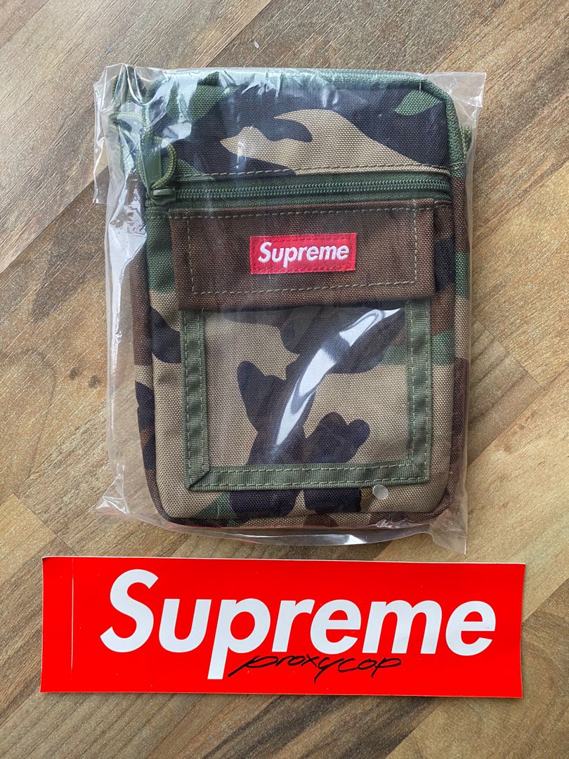 Supreme utility pouch woodland camo new arrivals