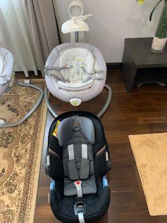 Swing chair & car seat set