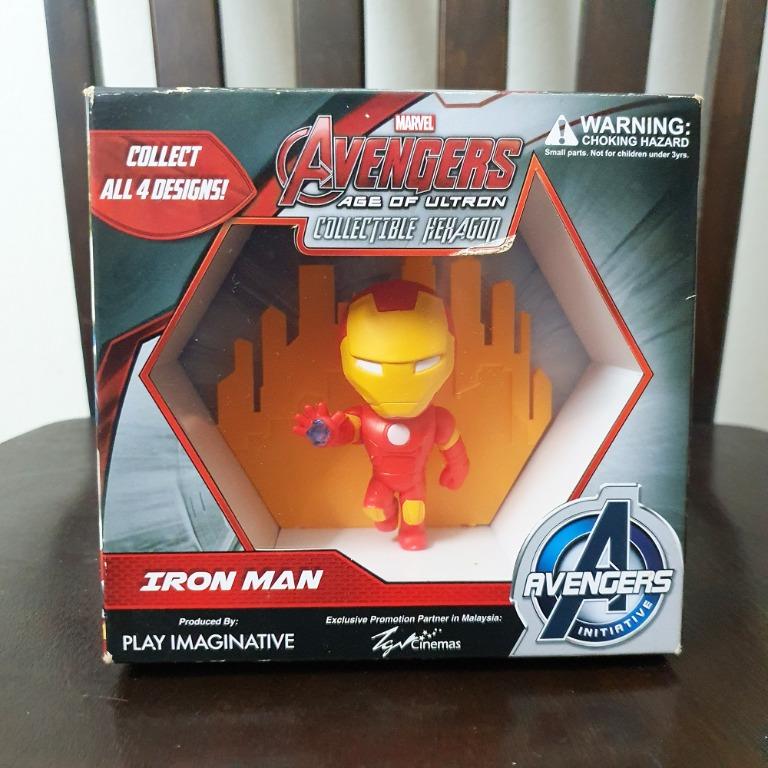Tgv Marvel Avengers Age Of Ultron Iron Man Collectible Hexagon Toy Toys Games Action Figures Collectibles On Carousell