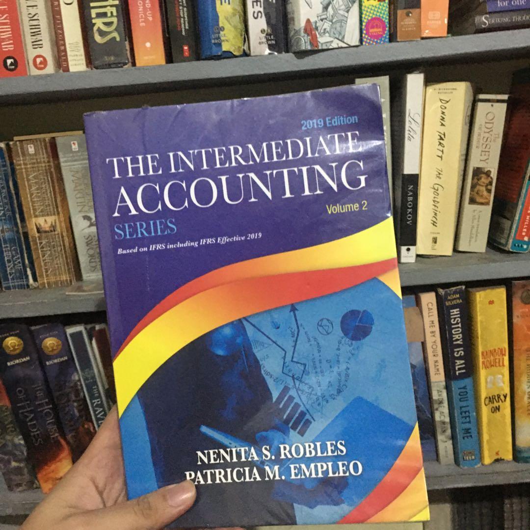 The Intermediate Accounting Series Volume 2 By Nenita S Robles And Patricia M Empleo Hobbies Toys Books Magazines Assessment Books On Carousell