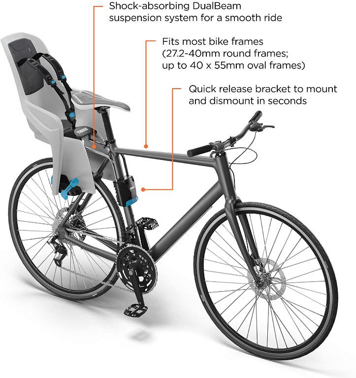 Thule baby 2025 bike seat