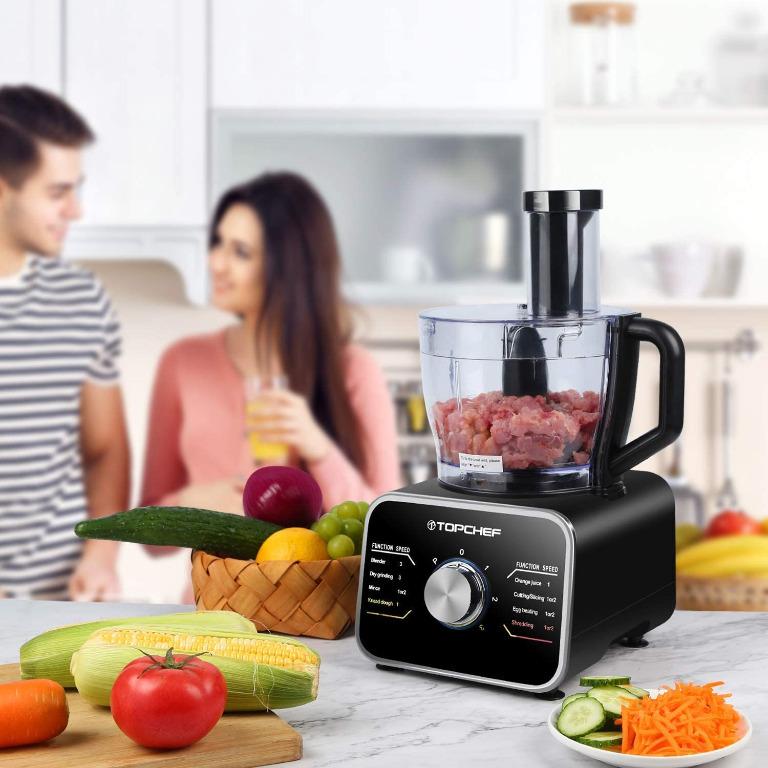 Topchef Multifunctional Food Processor 1100W Blender, Chopper, Mixer, Grinder, Citrus Juicer