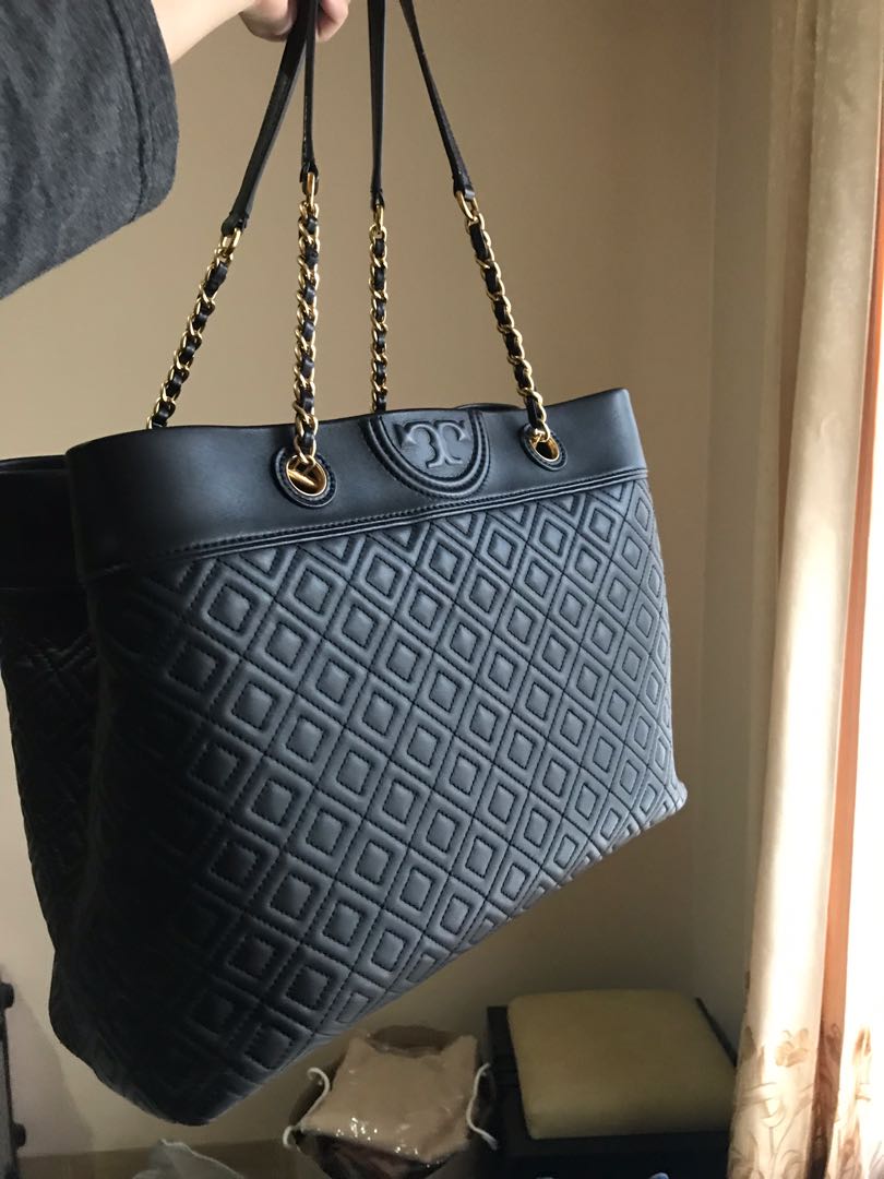 Tory burch fleming large tote clearance