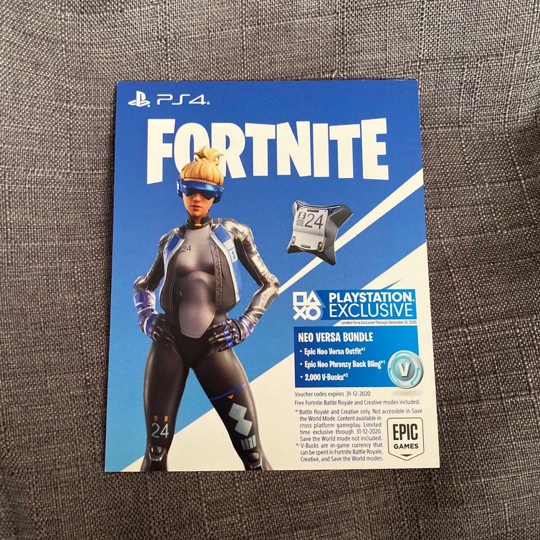 Unredeemed Fortnite Ps4 Video Gaming Video Games On Carousell