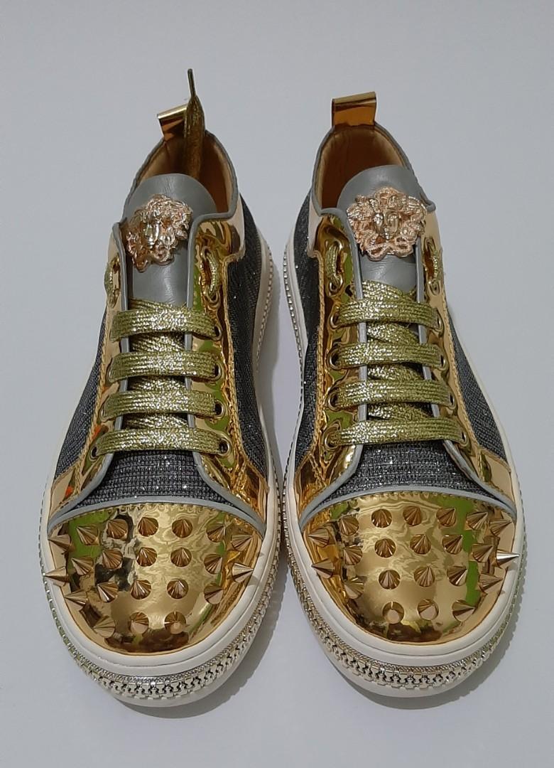 Versace studded clearance shoes