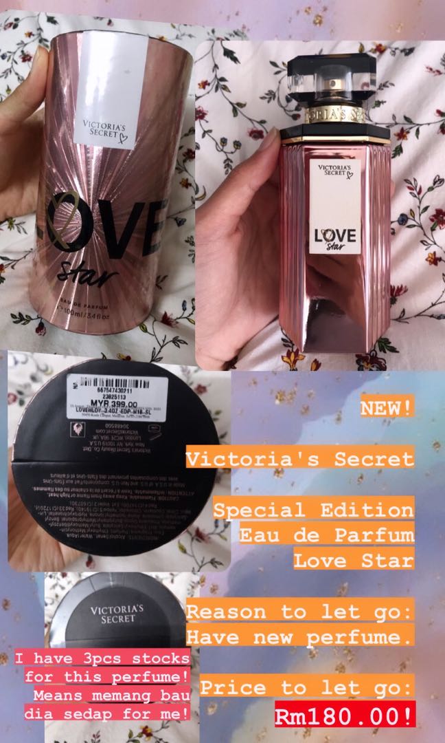 Victoria secret love star perfume sales 100ml