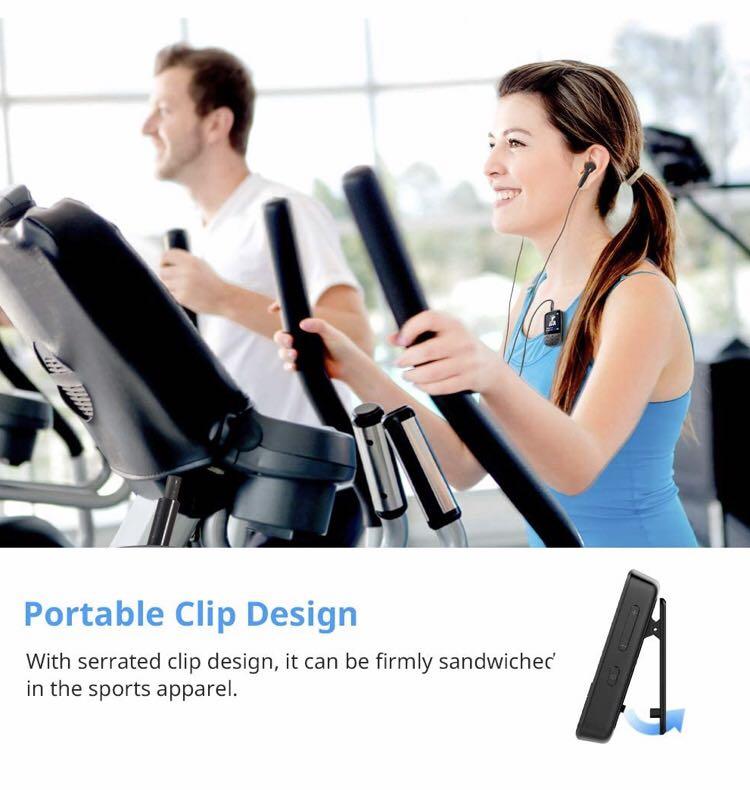 Victure Bluetooth MP3 Player 16GB Clip Sport Portable Lossless Sound Hi