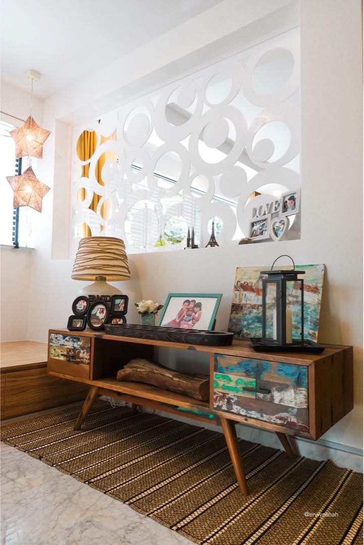 Vintage Cabinet Tv Console Furniture Shelves Drawers On Carousell