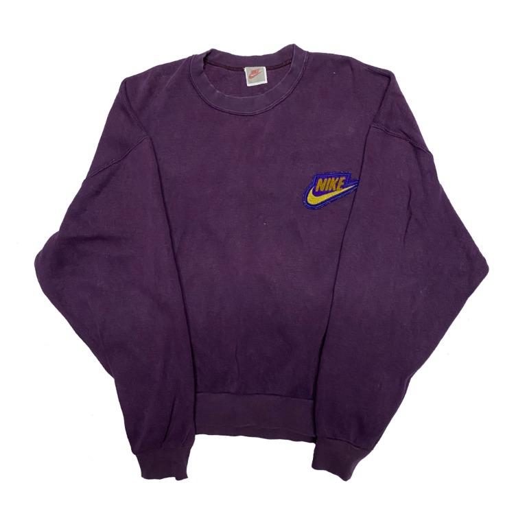 Vintage Nike 90s Sweatshirt Men S Fashion Clothes Tops On Carousell