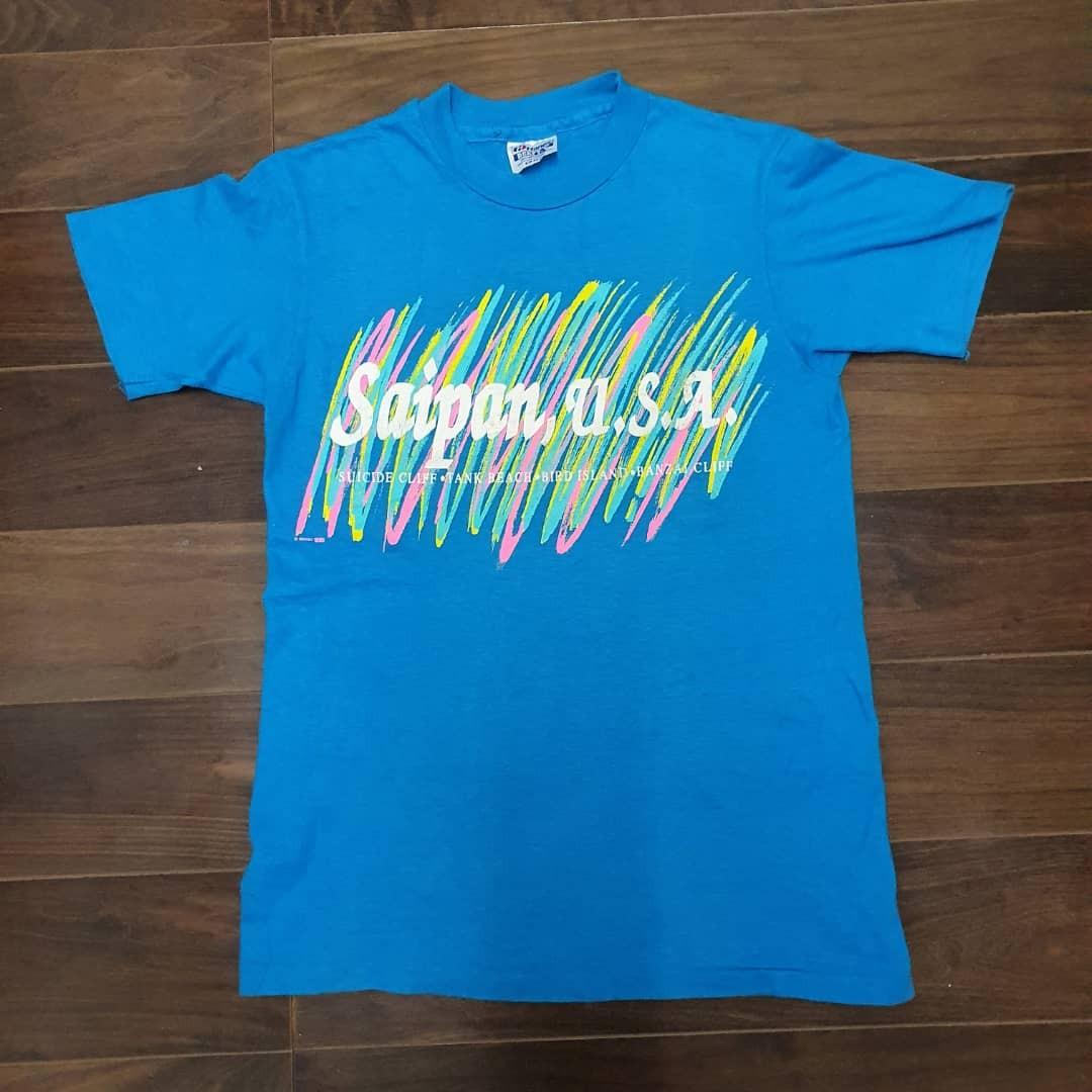 Vintage Saipan t shirt, Men's Fashion, Tops & Sets, Tshirts & Polo ...