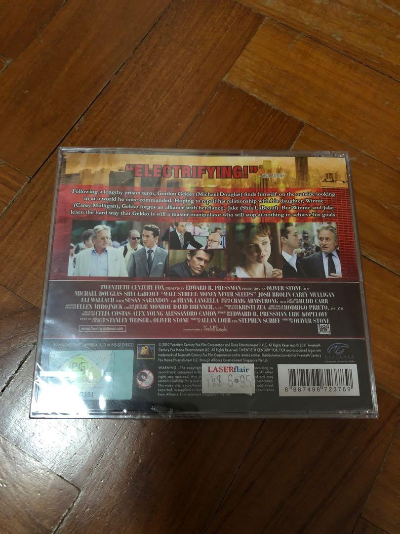 Wall Street Money Never Sleeps Movie Cd Music Media Cds Dvds