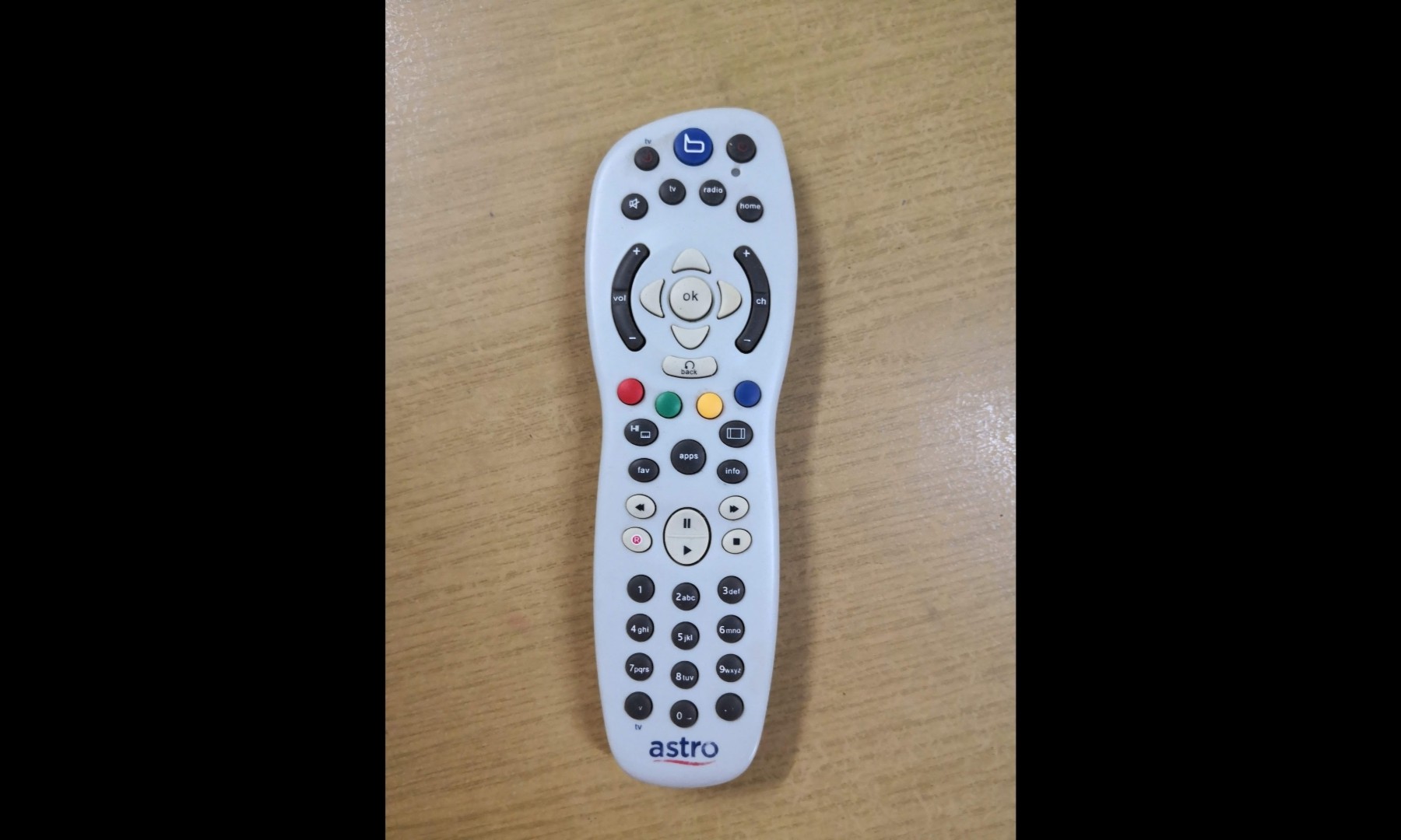 2nd Astro Remote Control White 100 Original Electronics Tvs Entertainment Systems On Carousell