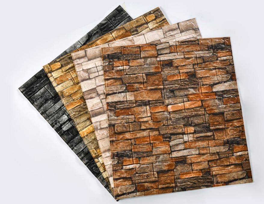 3d foam brick wallpaper wall sticker