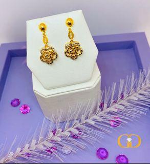 Gold Earrings 916 Jewellery Carousell Malaysia