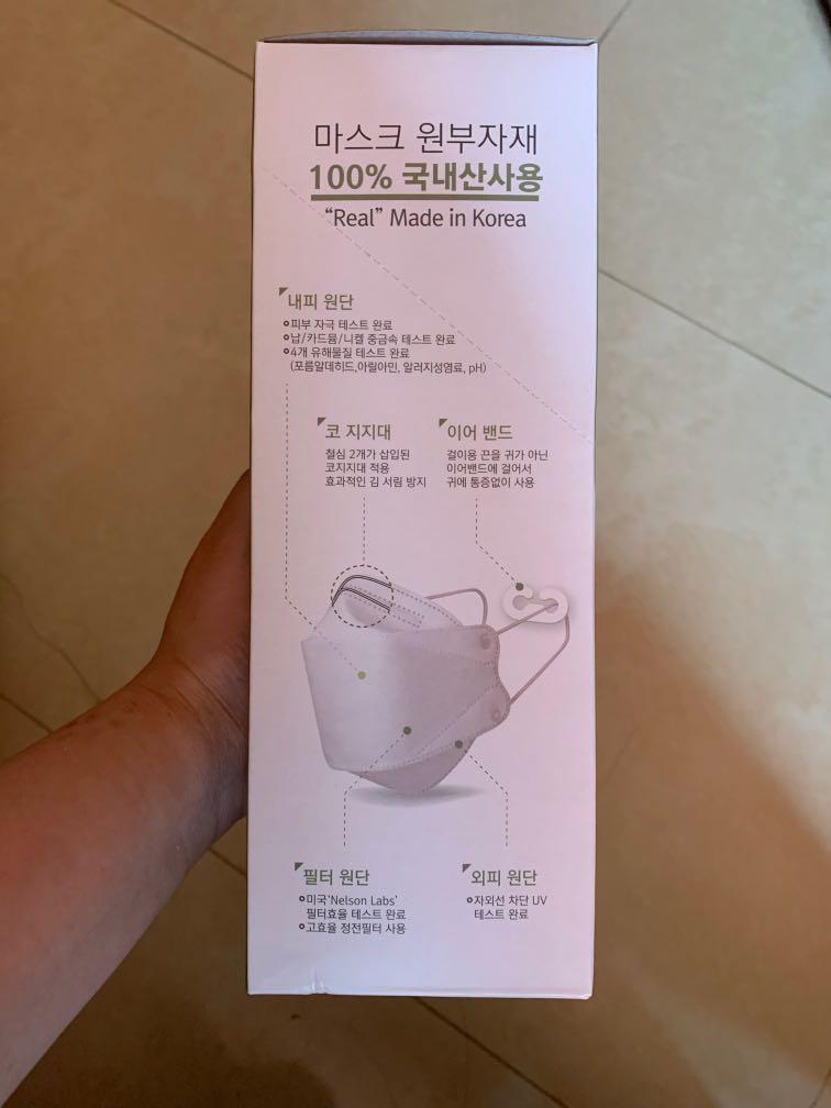 韓國 Product Lab KF94 口罩 Korean Product Lab KF94 mask, 健康及營養食用品, 口罩、面罩