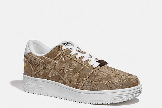 Bape x coach shoes clearance