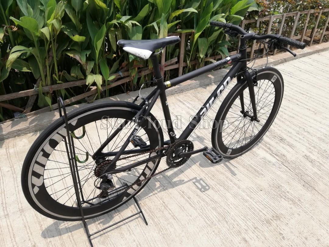 air resistance hybrid bike