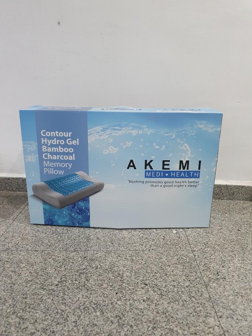 akemi bamboo charcoal memory pillow
