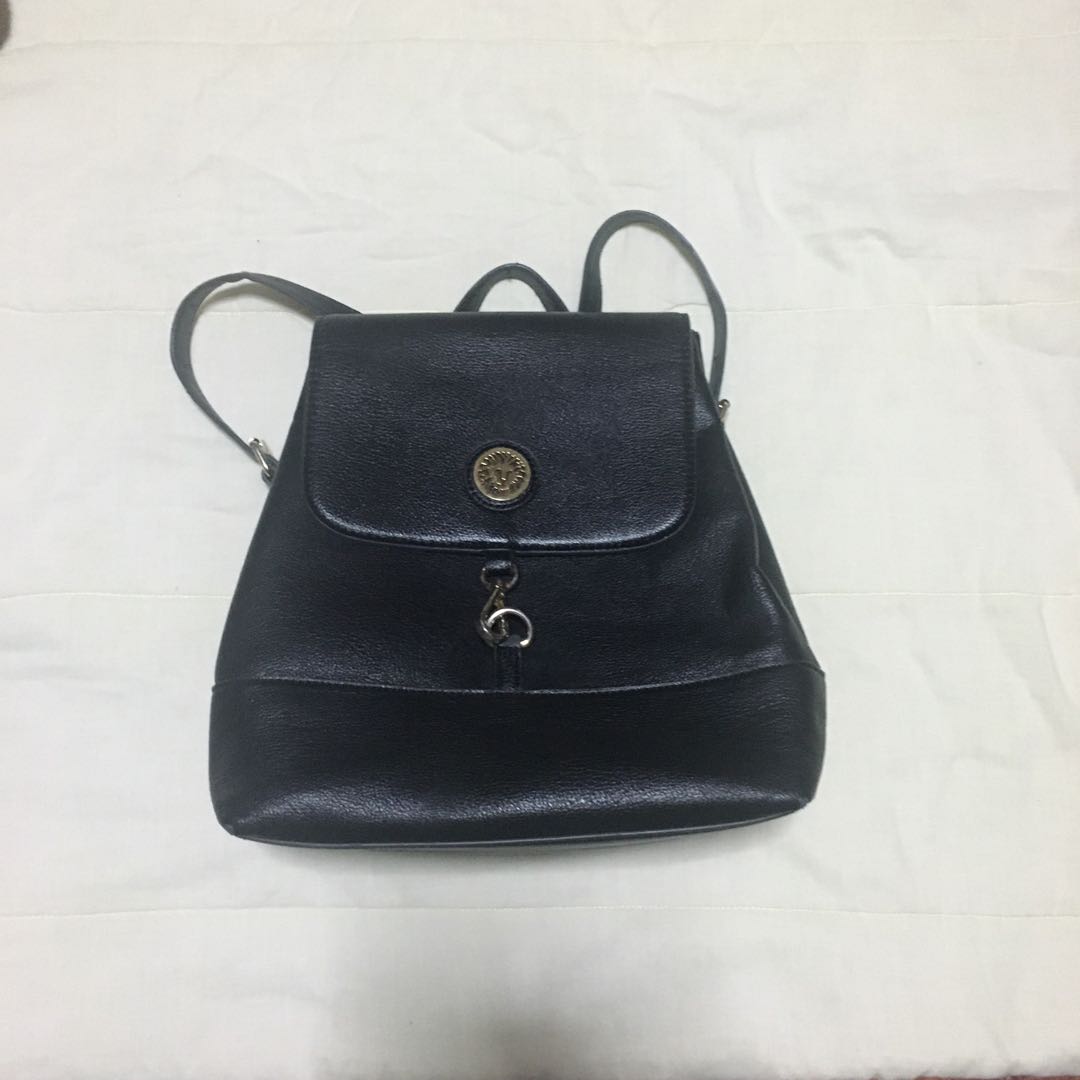 anne klein leather backpack