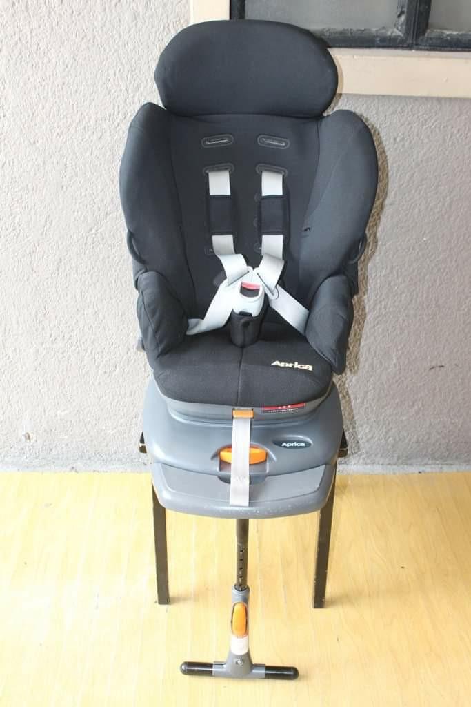 Aprica Euroturn Baby Car Seat black with grey base Babies Kids Going Out Car Seats on Carousell