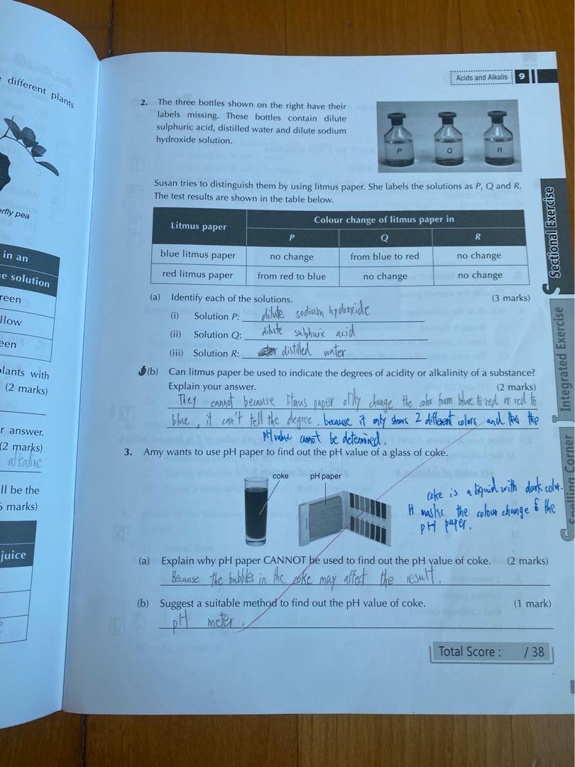 aristo science assignment book 2a unit 7 answer