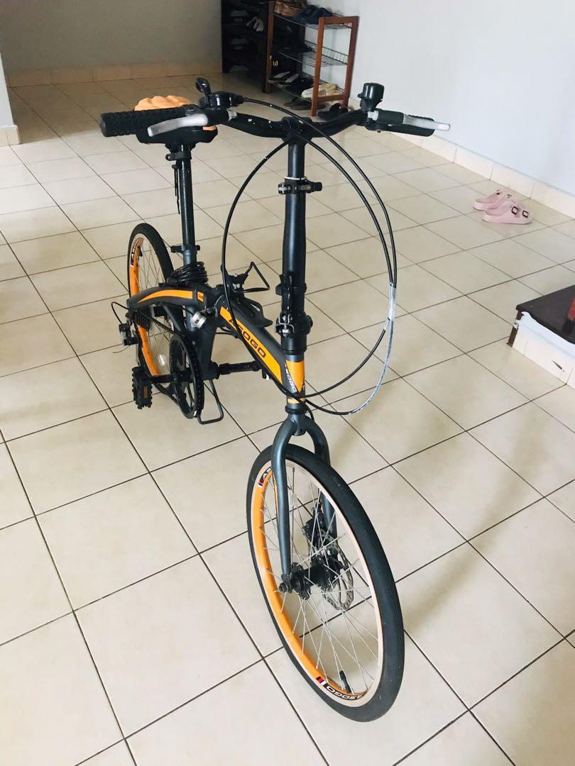 asogo folding bike