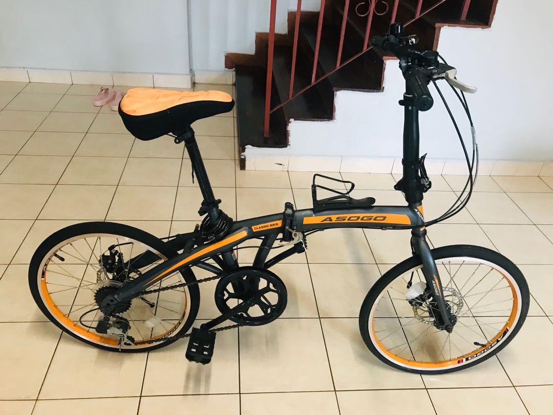 Asogo 2025 folding bike