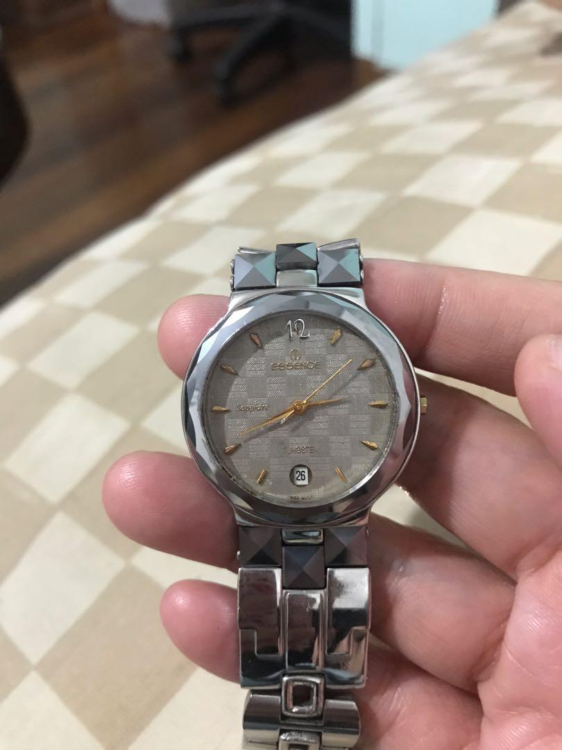 Authentic Essence Tungsten Ladies Watch Swiss Made Women s