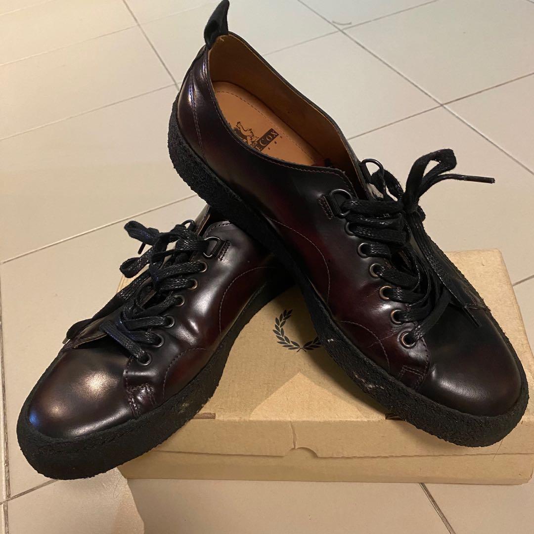 Fred perry clearance leather sneakers