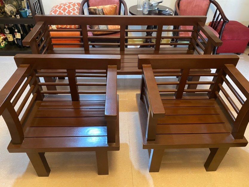 Mahogany sala set price sale