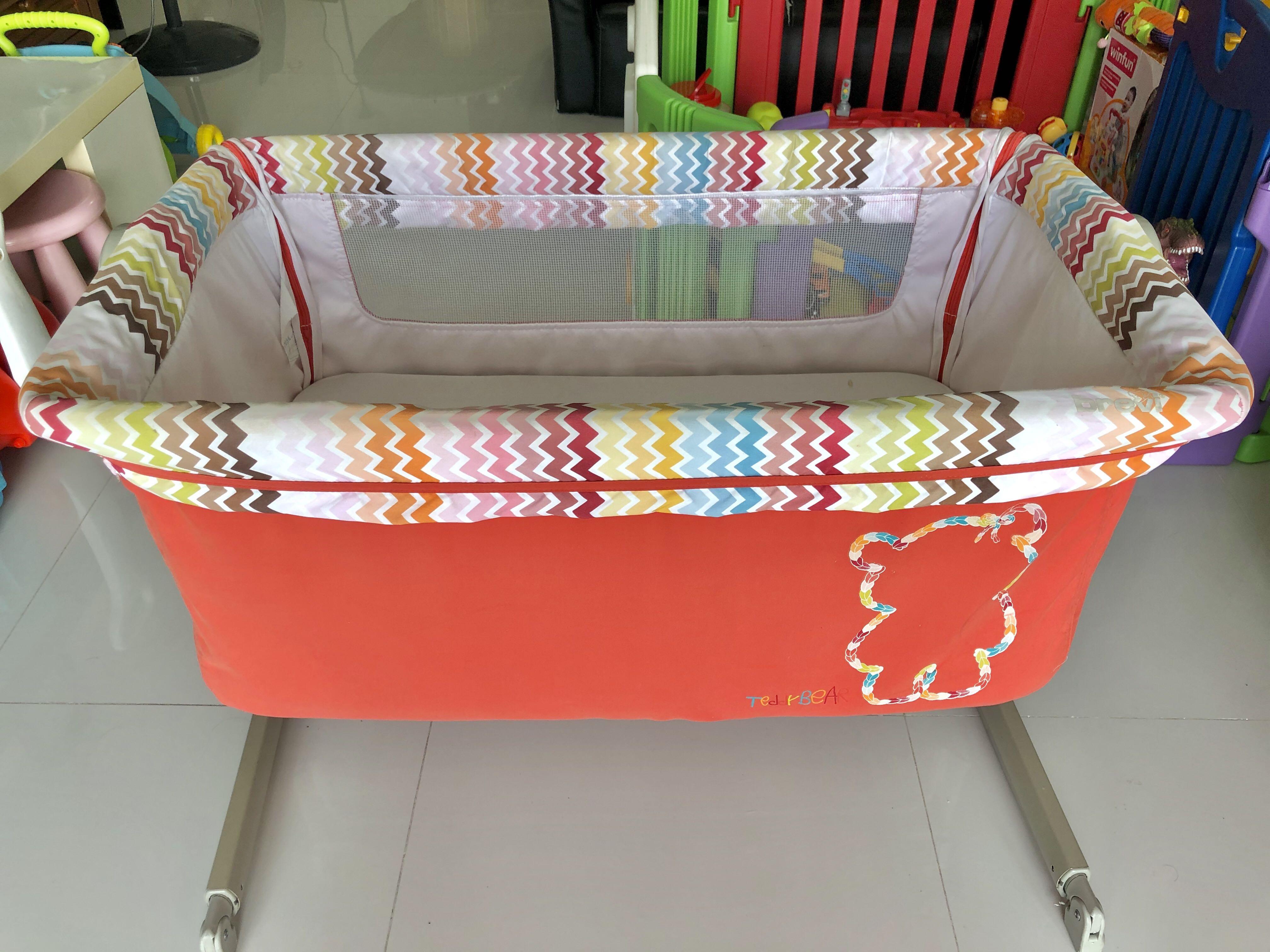 rocking bedside crib